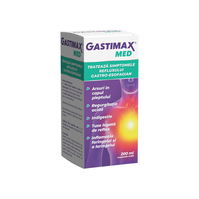 Gastimax MED - suspensie orală