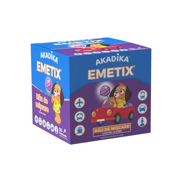 Akadika Emetix - 50 bomboane