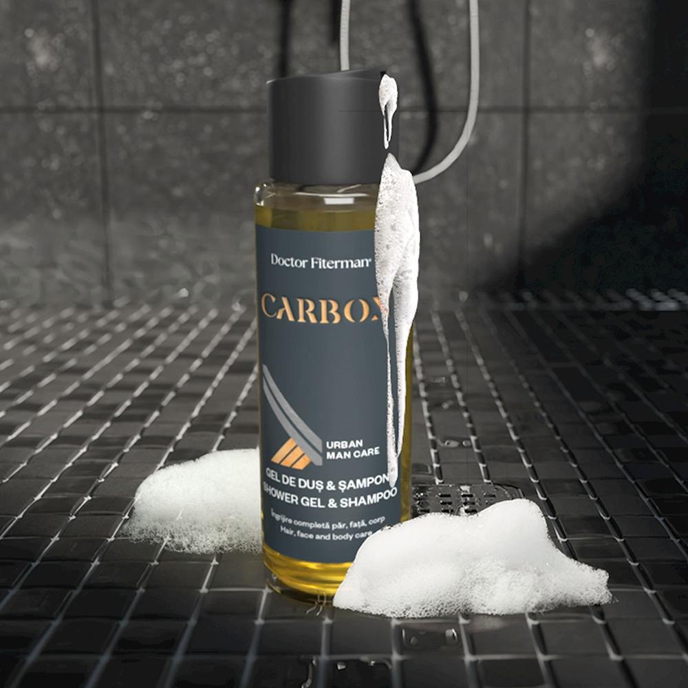 CARBON - Gel de duș și șampon