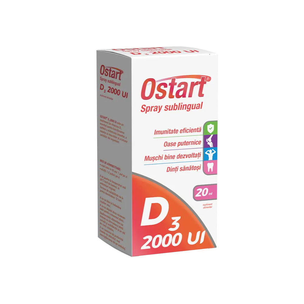 OSTART D3 2000UI Spray Sublingual